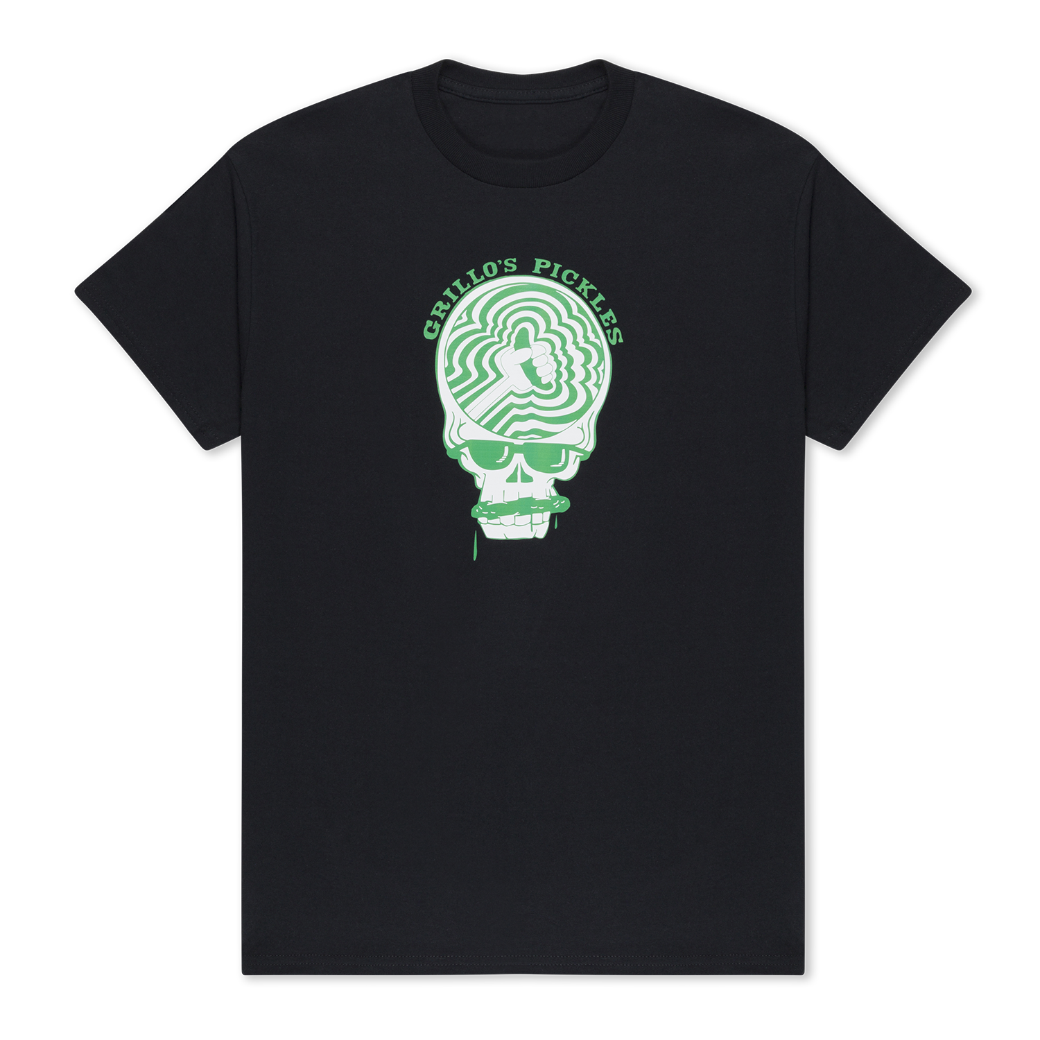 YOUTH NZ x Grillo's Steal Your Pickle Short Sleeve - Black