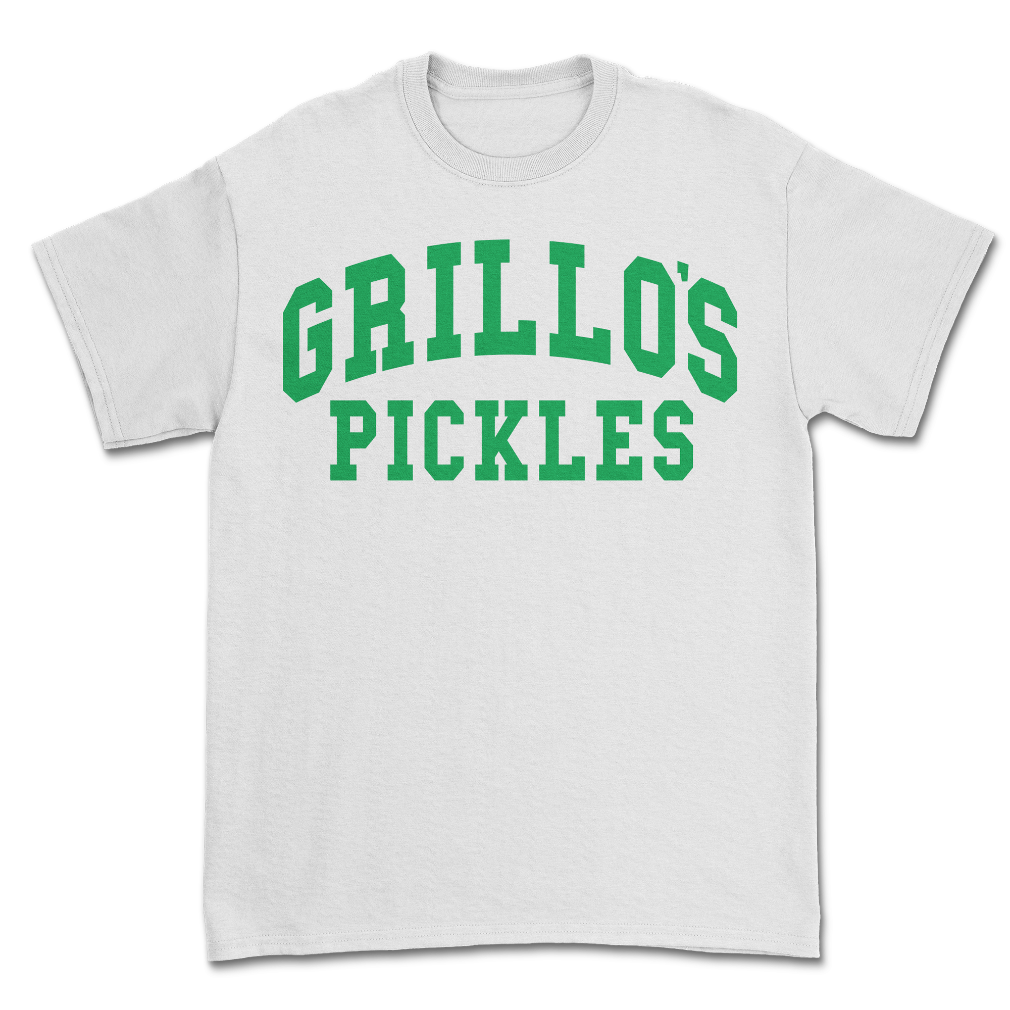 Grillo's Pickles New Varsity Tee - White