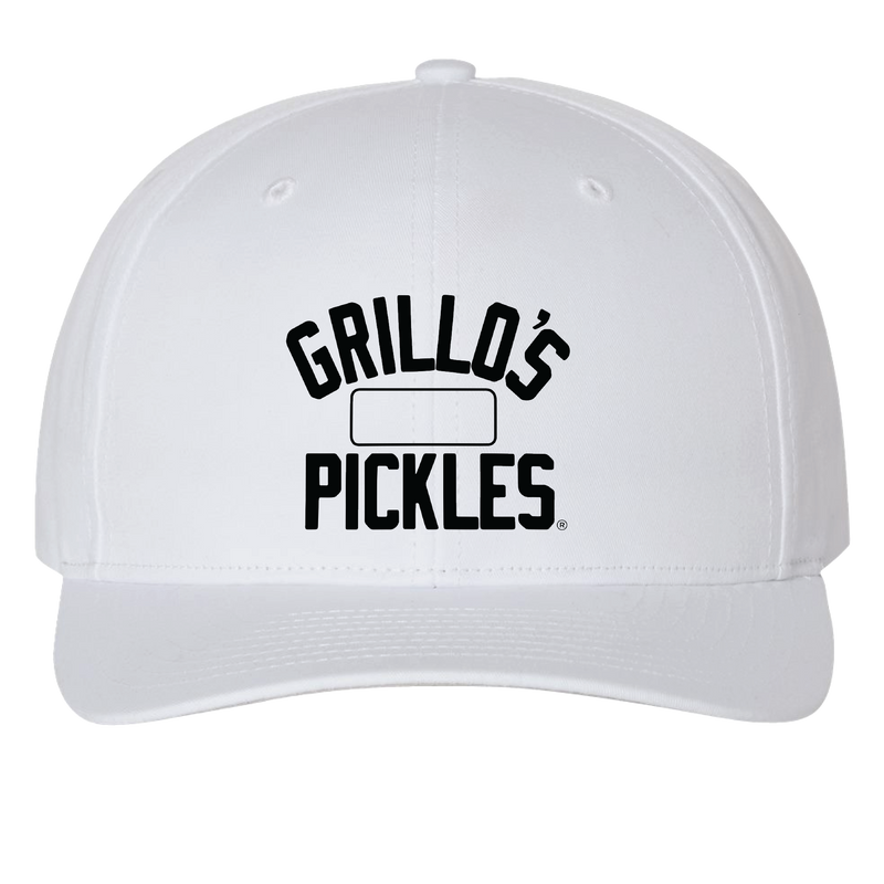 Grillo's Pickles Varsity Snapback - White