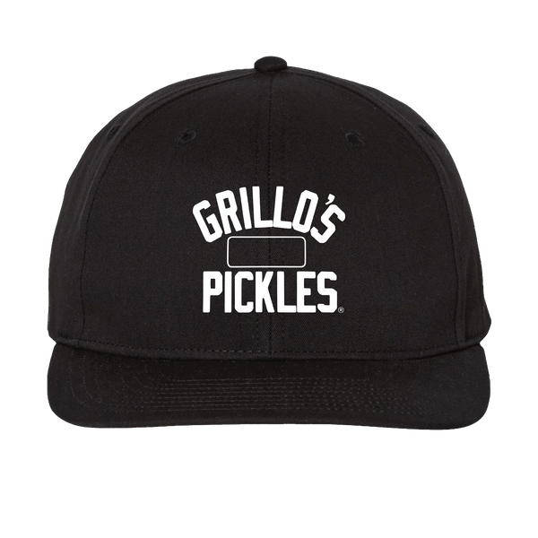 Grillo's Pickles Varsity Snapback - Black